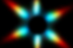 Plasmon enhanced diffraction paper