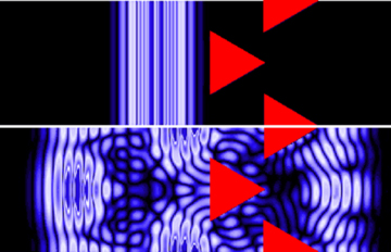 Rectification of Surface Waves